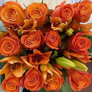 Farmer's Choice w/ Lilies Bouquet